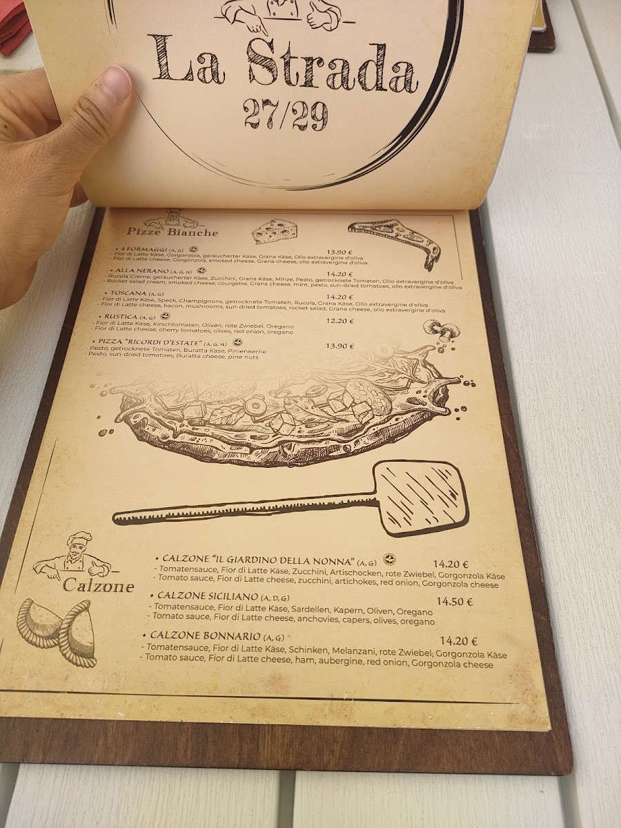 Menu La Strada 27/29-2